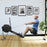 PTS Air Rowing Machine Resistance Rower for Home Gym Cardio - Free Shipping!