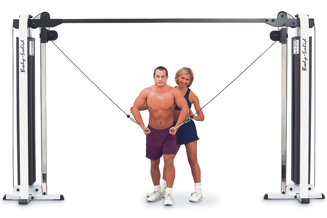 Body-Solid Cable Crossover Machine (lower body)