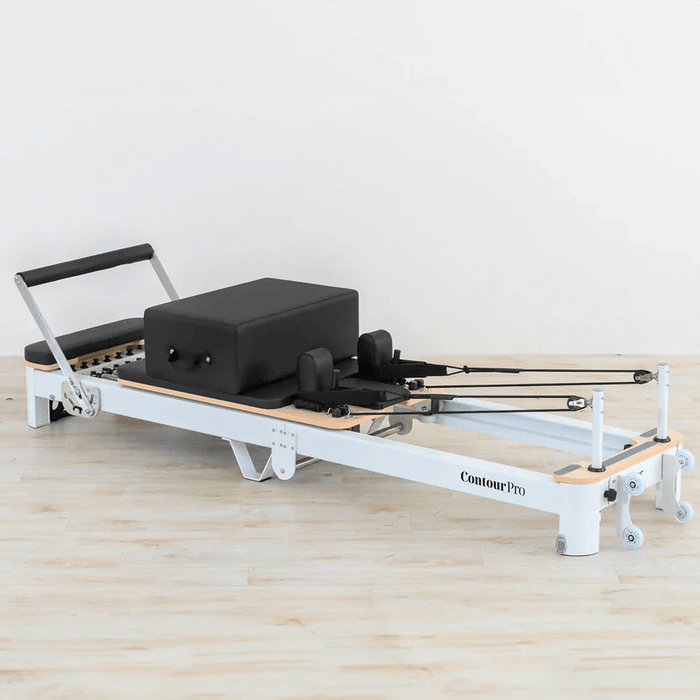Contour Pro Folding Aluminum Pilates Reformer Bed Set