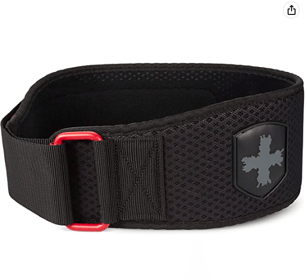 Harbinger Men's Hexcore Belt - Red