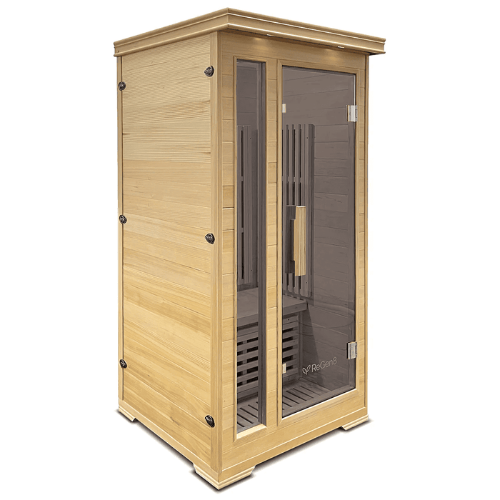 ReGen8 Solo V2 - 1 Person 1410W Infrared Sauna - PRE-ORDER FOR SEP DELIVERY!