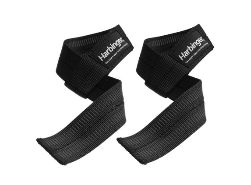 Harbinger Big Grip Lifting Straps, 21.5 inch, Black