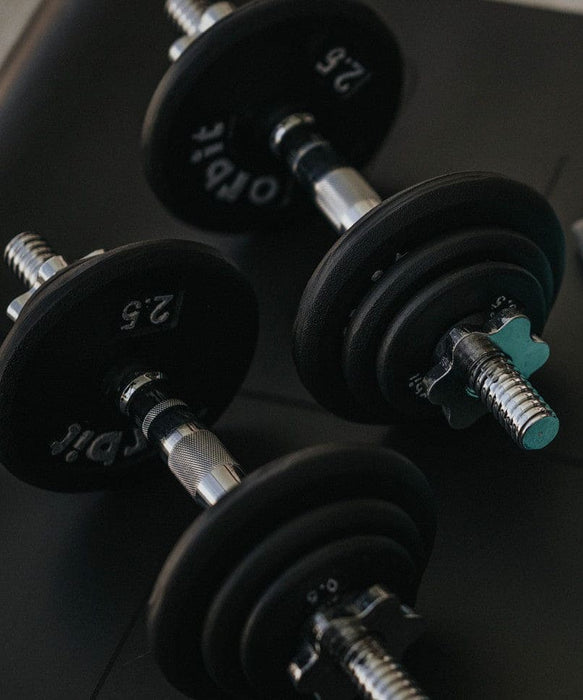 21kg Dumbbell Set with Pancake Plates AVAILABLE FOR IMMEDIATE DELIVERY