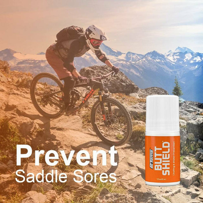 2Toms ButtShield 45ml Roll-On for Cycling / Spin Biking