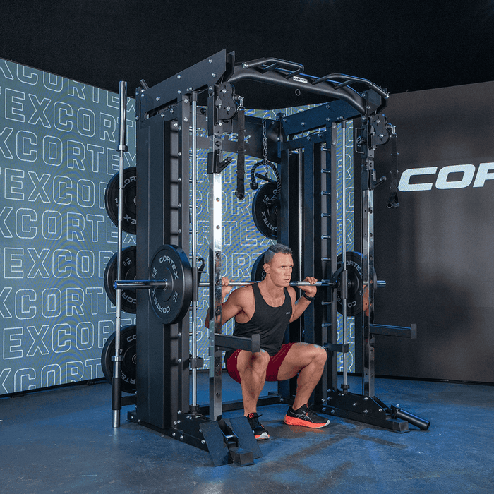 Cortex SM26 Multi Gym 6-in-1 Power Rack with Dual Stack Smith & Cable Machine
