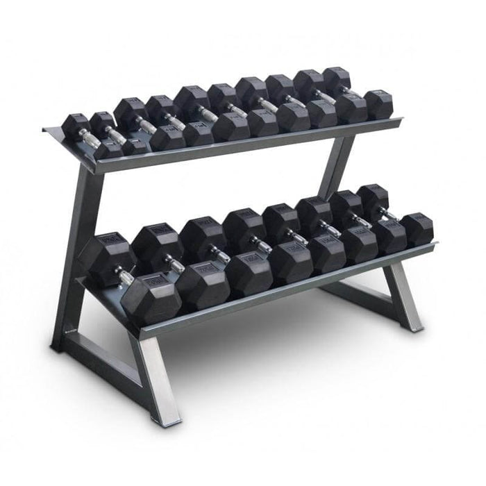 Bodyworx 7492-2 Dumbbell Rack, 2 Trays