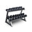 Bodyworx 7492DBR Flat Tray Dumbbell Rack