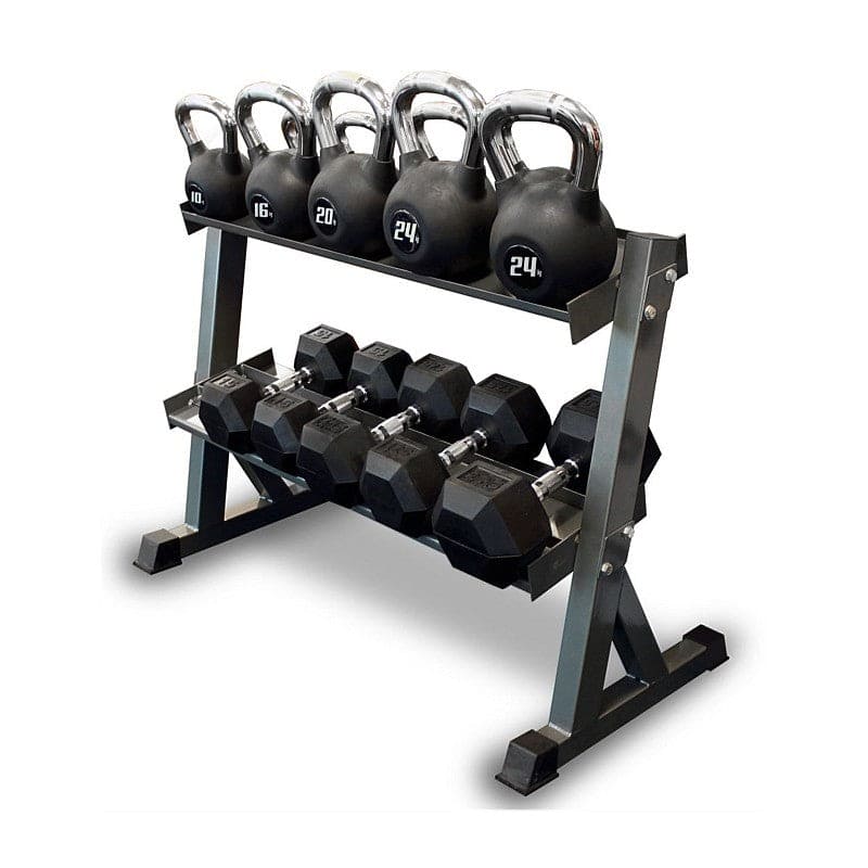 Bodyworx 7496KDR Kettlebell or Dumbbell Rack — VollerFit