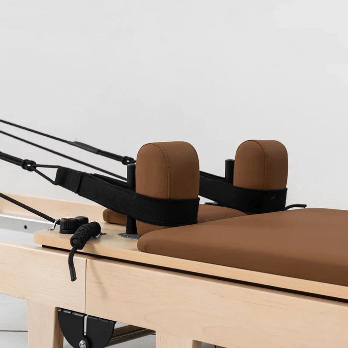 Contour Folding Wooden Pilates Reformer Machine (Espresso)