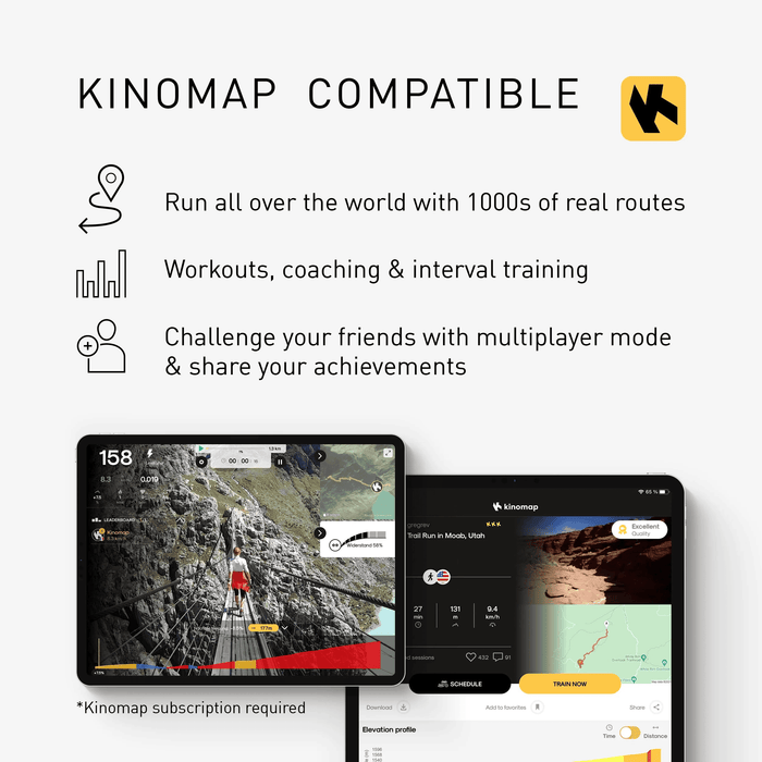 Adidas T-19x Treadmill with Zwift and Kinomap - PRE-ORDER NOW!