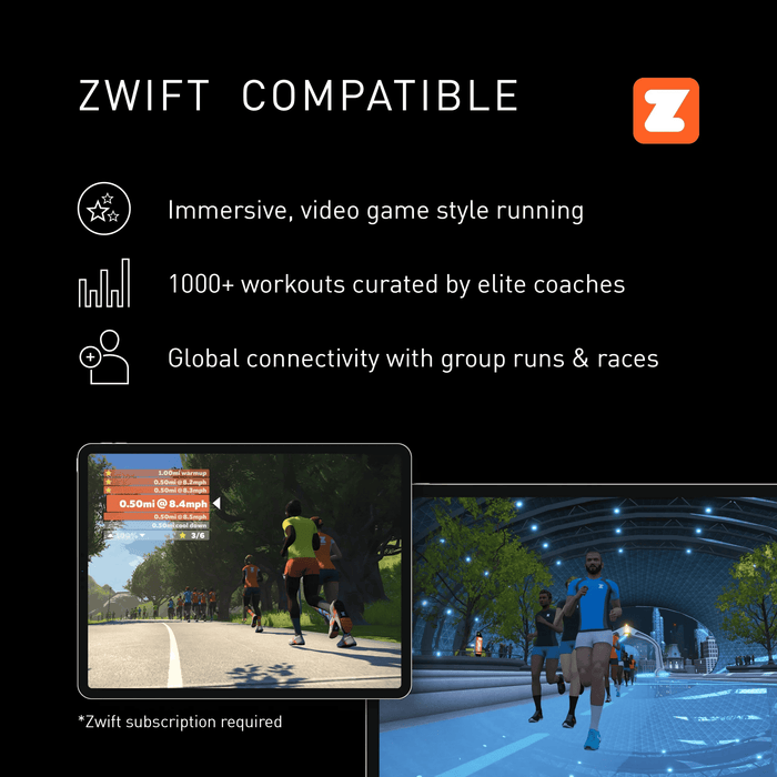 Adidas T-19x Treadmill with Zwift and Kinomap - PRE-ORDER NOW!