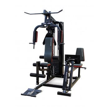 BodyworX Deluxe 215LB Gym with Leg Press - Black