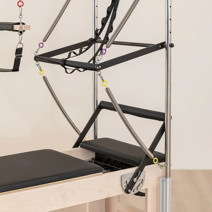Contour Cadillac Pilates Reformer with Full Trapeze Table (Black) - PRE ORDER FOR FEB DELIVERY