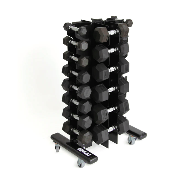 SMAI Dumbbell Rack with Wheels