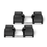 CBF New Selectorised Compact Dumbbells, 32kg, Pair