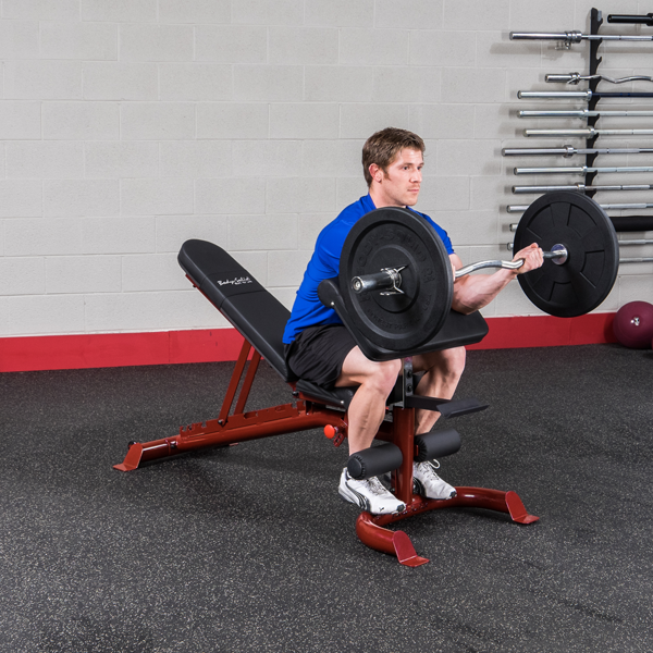 Body-Solid Preacher Curl Attachment