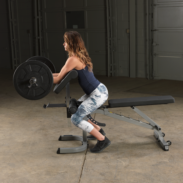 Body-Solid Preacher Curl Attachment