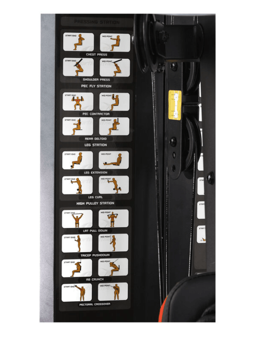 Pure Design Home Gym Set with 65kg Weight Stack - Floor Model - AVAILABLE FOR IMMEDIATE DELIVERY