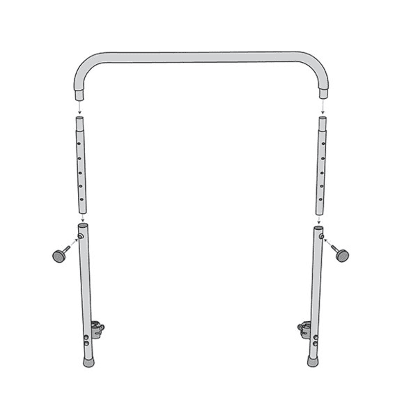 JumpSport Quick-Release Handle Bar for 39" Trampoline PRE ORDER FOR NOVEMBER DELIVERY Limited Stocks Don't Miss Out