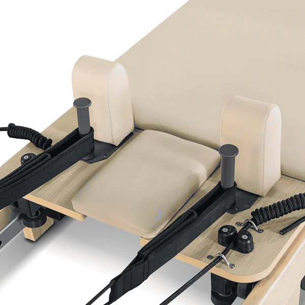 Lifespan Contour Folding Wooden Pilates Reformer Machine, Beige - LIMITED STOCKS