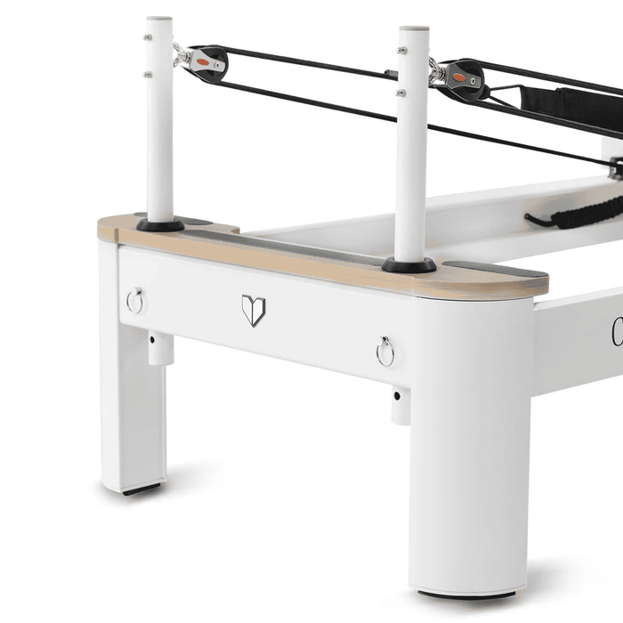 Lifespan Contour Pro Aluminum Pilates Reformer Machine Bed Set, Beige - DON'T MISS OUT !! Limited Stock Available