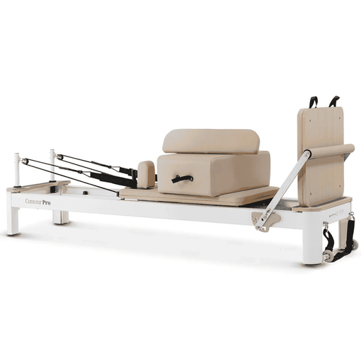 Lifespan Contour Pro Aluminum Pilates Reformer Machine Bed Set, Beige - PRE ORDER FOR DECEMBER DELIVERY DON'T MISS OUT !! Limited Stock Available