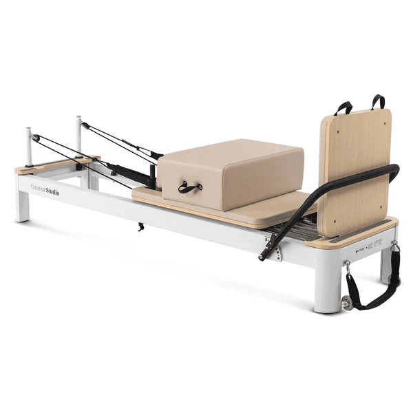 Lifespan Contour Studio Commercial Pilates Reformer Machine, Beige - Limited Stock !! Don't Miss Out!!!