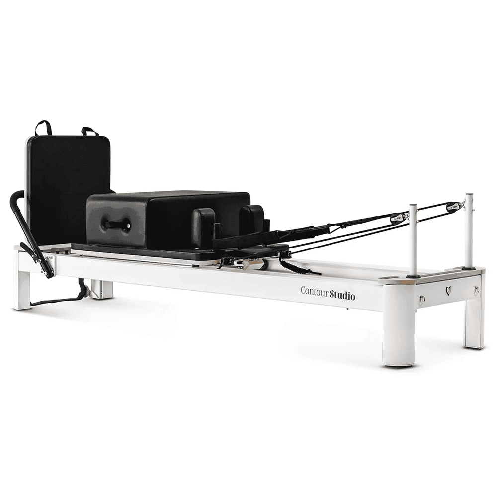 Lifespan Contour Studio Commercial Pilates Reformer Machine (Black) - Don't Miss Out PRE ORDER FOR DECEMBER DELIVERY