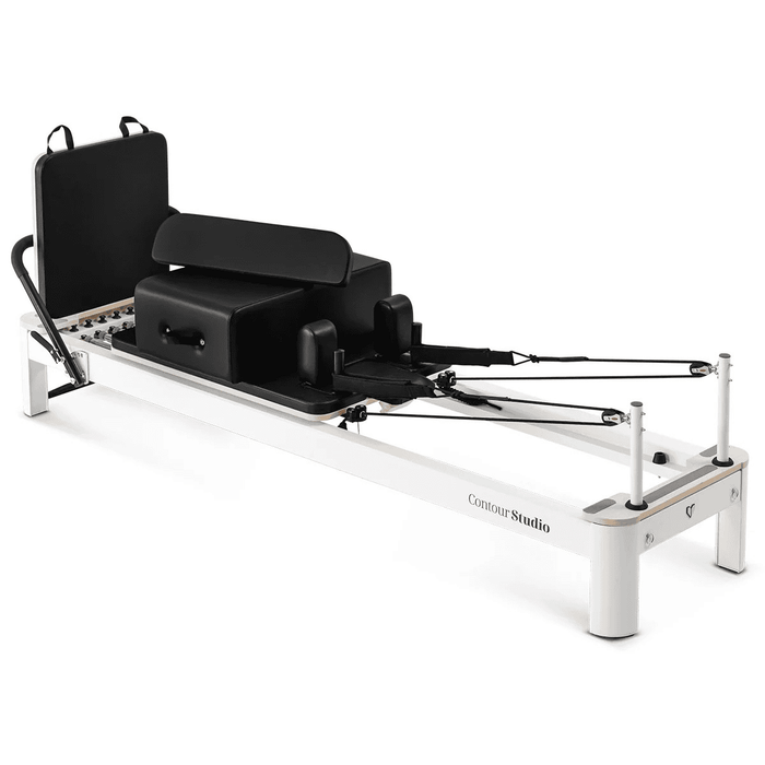 Lifespan Contour Studio Commercial Pilates Reformer Machine (Black) - Don't Miss Out - While stocks Last