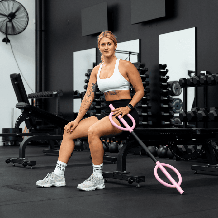 4KG Butterfly Barbell, Pink