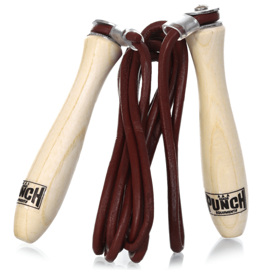 Punch Professional Leather Skipping Rope