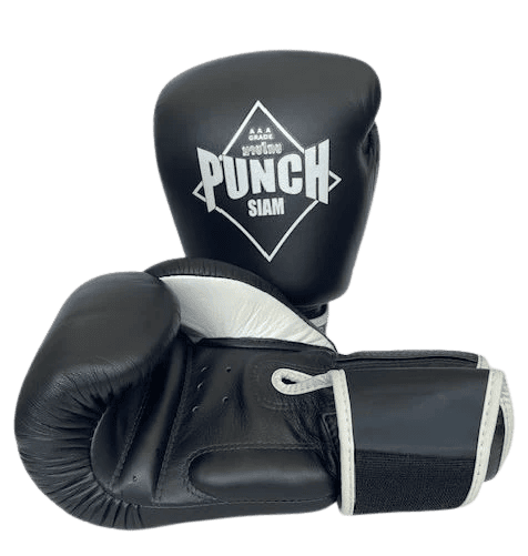 PUNCH Siam Leather Boxing Gloves, 16 oz