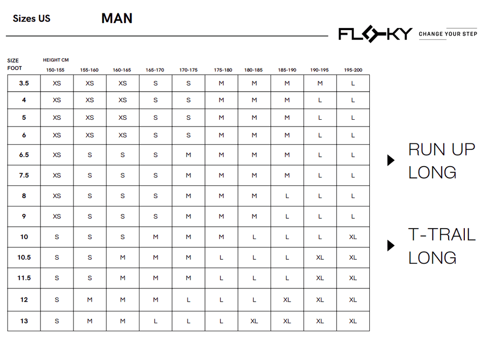 RUN UP Long Sock - Enhanced Performance & Endurance