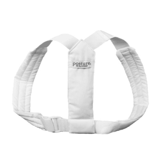 Swedish Posture - Kids' Posture Brace - Unisex - Posture Corrector in White, Black, or Pink