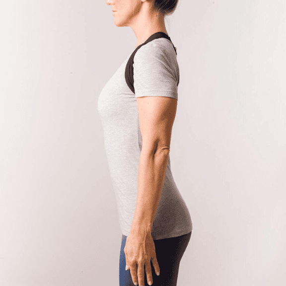 Swedish Posture - Flexi Posture Brace - Posture Corrector, Black or White