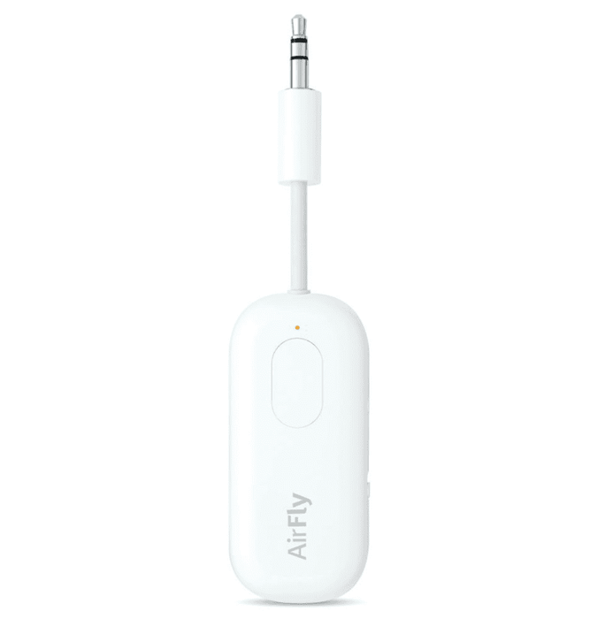 Twelve South AirFly Pro, White, Bluetooth Wireless Audio Transmitter/Receiver