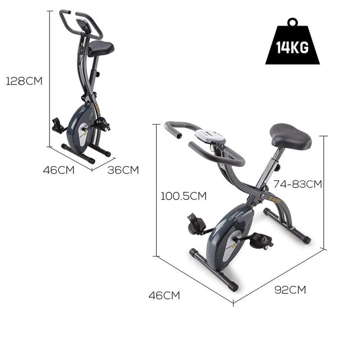 PROFLEX Folding Magnetic Exercise X-Bike [ONLINE ONLY]