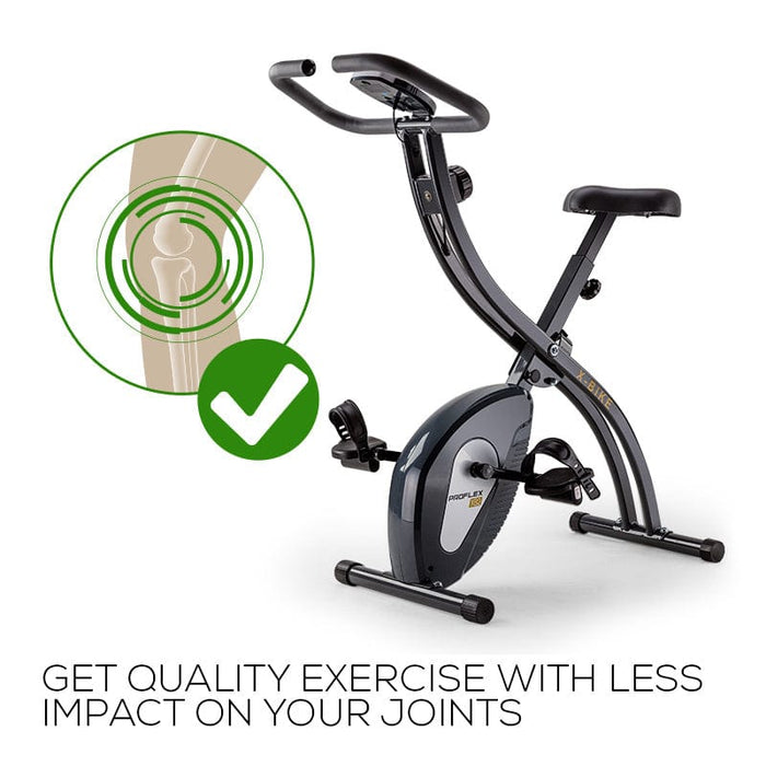 PROFLEX Folding Magnetic Exercise X-Bike [ONLINE ONLY]