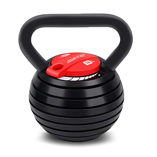 PTS Adjustable Kettle Bell Weights Dumbbell 18kg - ONLINE ONLY - Free Shipping!