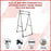 Pull-up Bar Free Standing Pull up Stand Sturdy Frame Indoor Pull Ups Machine