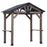 Yardtopia Oslo 2.4m x 1.8m BBQ/Grill Timber & Steel Gable Roof Gazebo