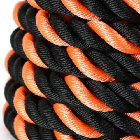 HSFIT Plus Fitness COMMERCIAL  Battling Rope Combat Rope, 40ft Length, 25lb Weight