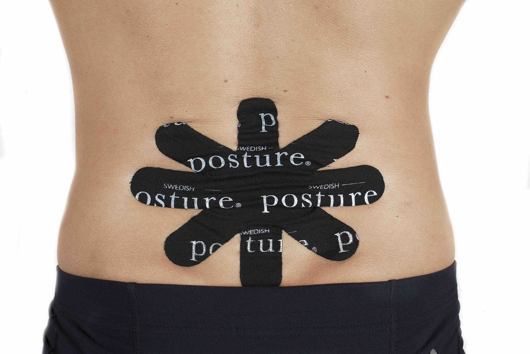 Swedish Posture - Kinesio Tape Star, Black