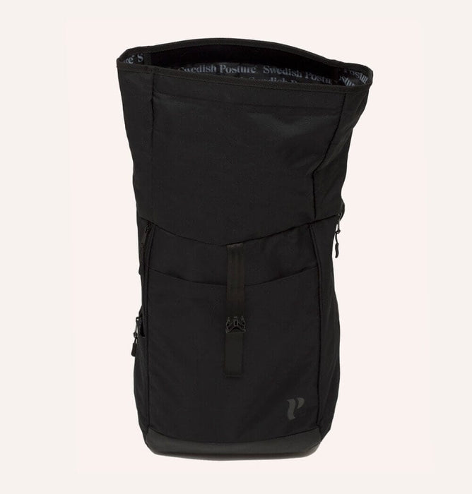Swedish Posture - Vertical Ergonomic Backpack - Posture Correcting Backpack, Black