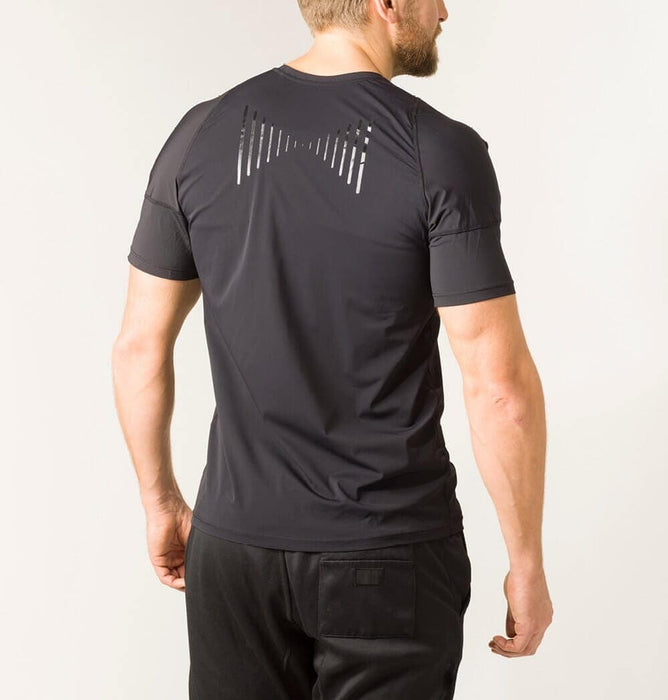 Swedish Posture - Posture Reminder T-Shirt for Men - Posture Corrector, Black or White