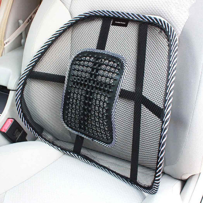 Swedish Posture - Back Rest - Ergonomic Lumbar Support, Black