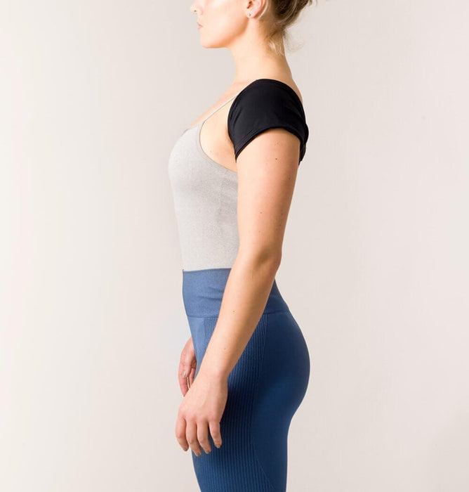 Swedish Posture - Feminine Shoulder Brace Bolero - Black