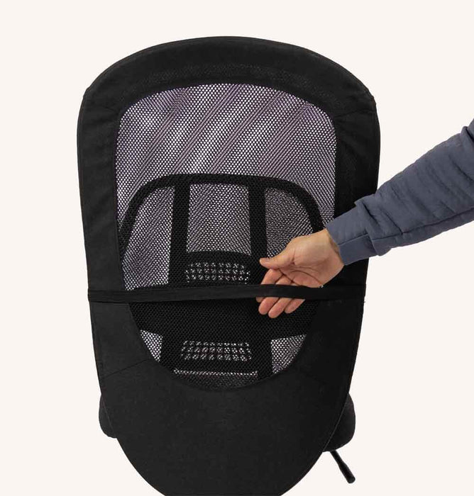 Swedish Posture - Back Rest - Ergonomic Lumbar Support, Black