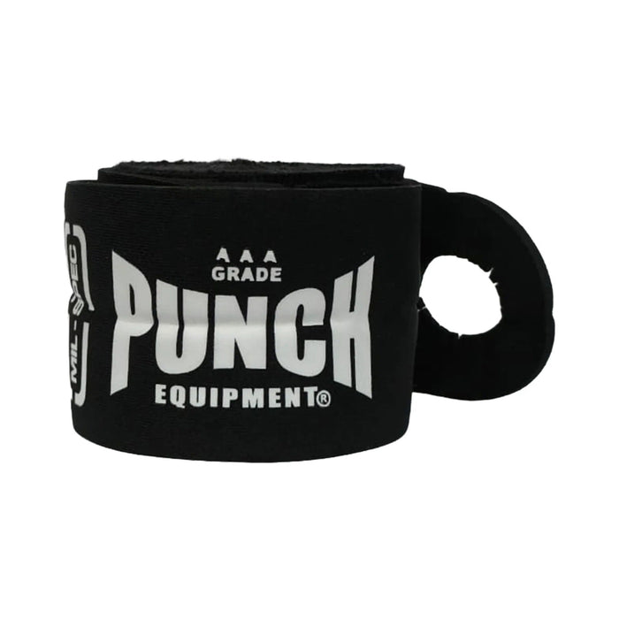 PUNCH Hand Wraps - Mil Spec - 4.5m - 3 SET - BLACK