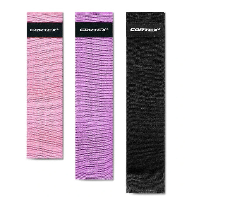 CORTEX FibraBands Fabric Premium Resistance Bands 3 Pack (82mm)